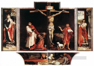 マティアス・グリューネヴァルト Painting - イーゼンハイムの祭壇画初見 ルネサンス マティアス グリューネヴァルト